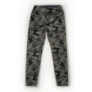 Sweat Shaper‎ Camo Leggings size Medium Black & Gray
